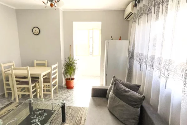 Shtepi ne shitje Apartament ne Tirane, 1+1, Mobilimi E mobiluar, Pagesa 107,000  Euro.