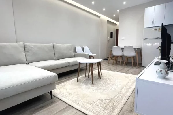 Shtepi ne shitje Apartament ne Tirane, 1+1, Mobilimi E mobiluar, Pagesa 155,000  Euro.