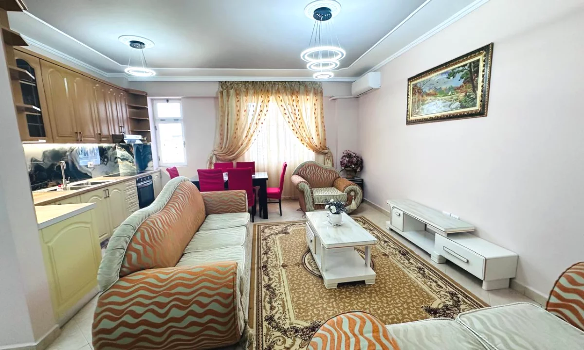 Shtepi me qera Apartament ne Tirane, 2+1, Mobilimi E mobiluar, Pagesa 70,000  Leke.