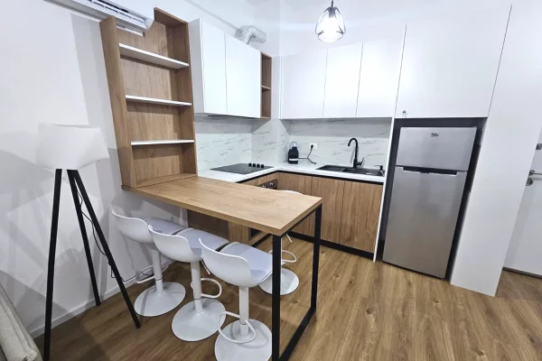 Shtepi me qera Apartament ne Tirane, 1+1, Mobilimi E mobiluar, Pagesa 43,000  Leke.