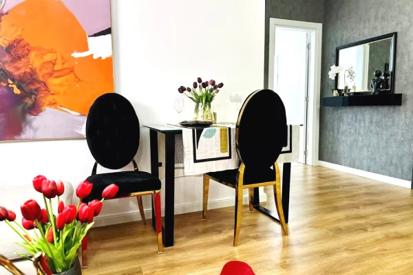 Shtepi ne shitje Apartament ne Tirane, 1+1, Mobilimi E mobiluar, Pagesa 169,000  Euro.