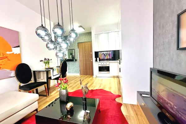 Shtepi ne shitje Apartament ne Tirane, 1+1, Mobilimi E mobiluar, Pagesa 169,000  Euro.