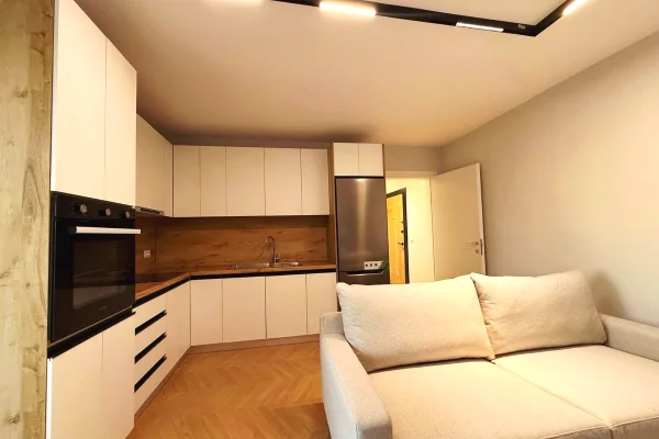 Shtepi ne shitje Apartament ne Tirane, 1+1, Mobilimi E mobiluar, Pagesa 149,000  Euro.