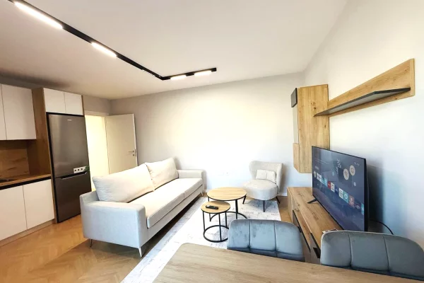Shtepi ne shitje Apartament ne Tirane, 1+1, Mobilimi E mobiluar, Pagesa 149,000  Euro.
