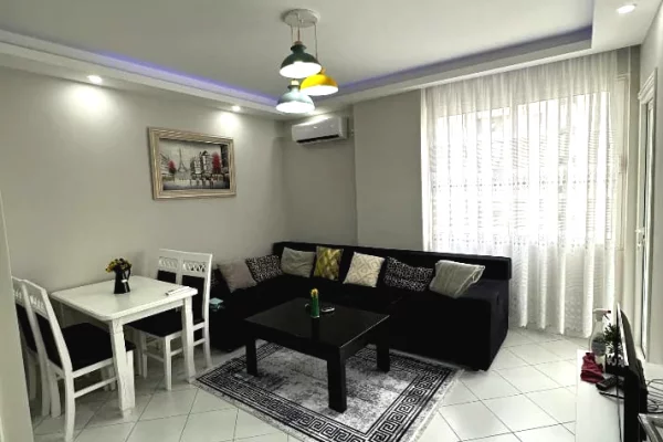 Shtepi me qera Apartament ne Tirane, 1+1, Mobilimi E mobiluar, Pagesa 450  Euro.