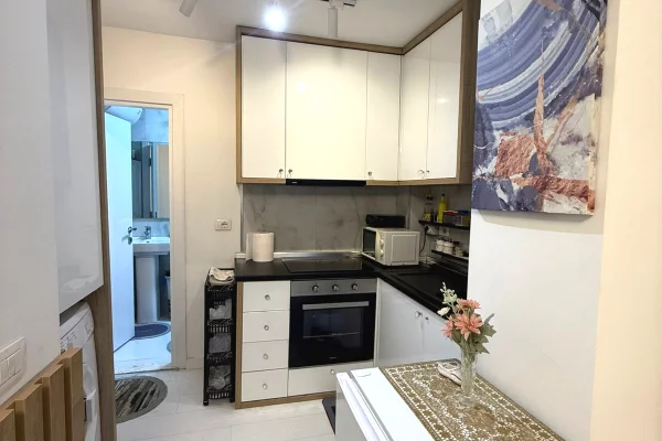 Shtepi ne shitje Apartament ne Tirane, Garsoniere, Mobilimi E mobiluar, Pagesa 86,000  Euro.