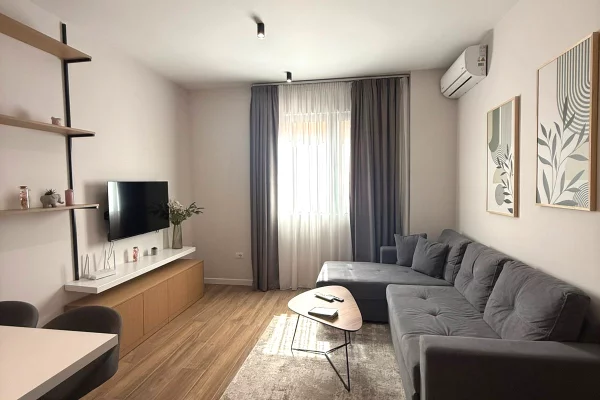 Shtepi ne shitje Apartament ne Tirane, 1+1, Mobilimi E mobiluar, Pagesa 175,000  Euro.