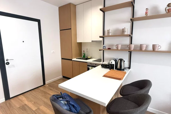 Shtepi ne shitje Apartament ne Tirane, 1+1, Mobilimi E mobiluar, Pagesa 175,000  Euro.