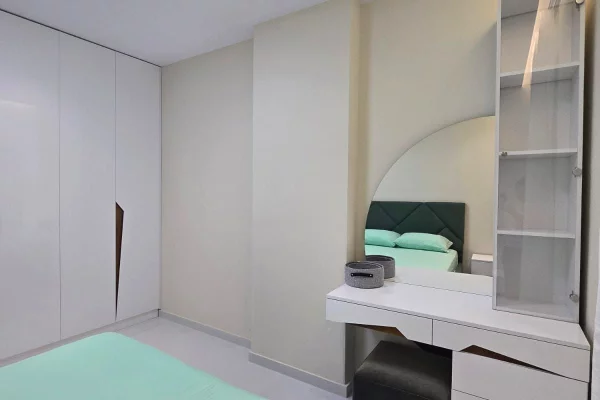 Shtepi me qera Apartament ne Tirane, 1+1, Mobilimi E mobiluar, Pagesa 450  Euro.