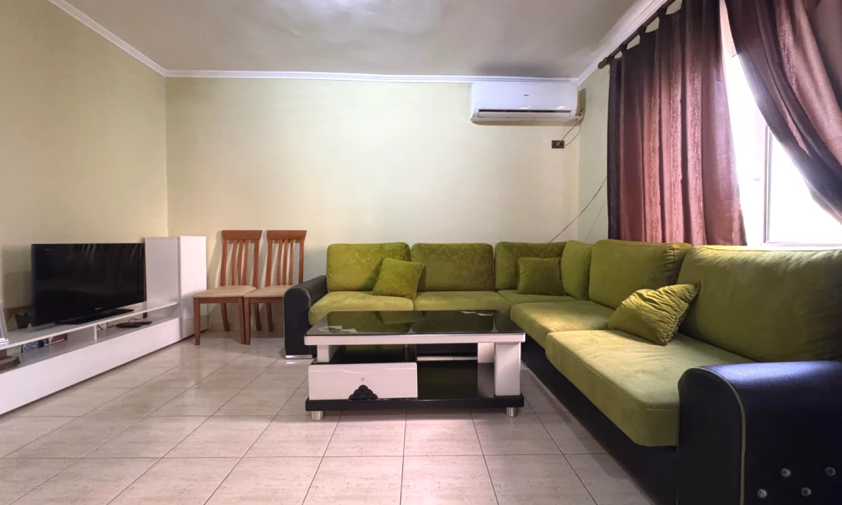 Shtepi me qera Apartament ne Tirane, 1+1, Mobilimi E mobiluar, Pagesa 50,000  Leke.