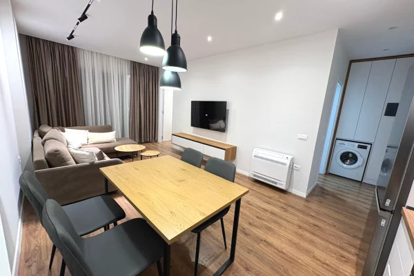 Shtepi me qera Apartament ne Tirane, 1+1, Mobilimi E mobiluar, Pagesa 60,000  Leke.