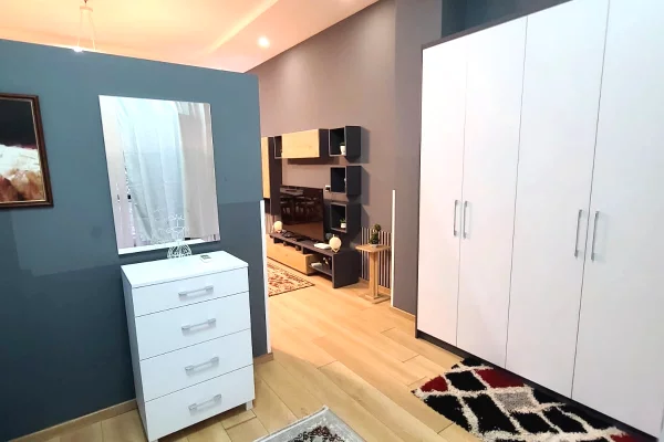 Shtepi me qera Apartament ne Tirane, 1+1, Mobilimi E mobiluar, Pagesa 550  Euro.