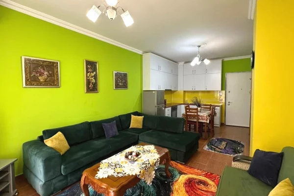 Shtepi me qera Apartament ne Tirane, 1+1, Mobilimi E mobiluar, Pagesa 50,000  Leke.