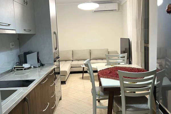 Shtepi me qera Apartament ne Tirane, 1+1, Mobilimi E mobiluar, Pagesa 550  Euro.