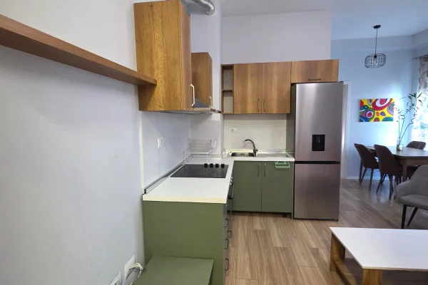 Shtepi me qera Apartament ne Tirane, 1+1, Mobilimi E mobiluar, Pagesa 45,000  Leke.