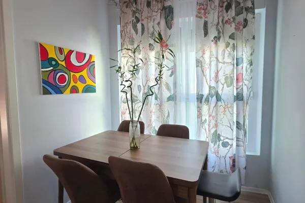 Shtepi me qera Apartament ne Tirane, 1+1, Mobilimi E mobiluar, Pagesa 45,000  Leke.