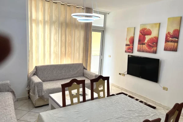 Shtepi me qera Apartament ne Tirane, 1+1, Mobilimi E mobiluar, Pagesa 40,000  Leke.