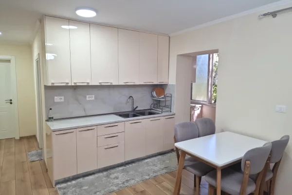 Shtepi ne shitje Apartament ne Tirane, 1+1, Mobilimi E mobiluar, Pagesa 155,000  Euro.