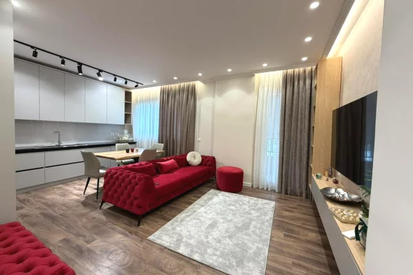 Shtepi me qera Apartament ne Tirane, 1+1, Mobilimi E mobiluar, Pagesa 800  Euro.