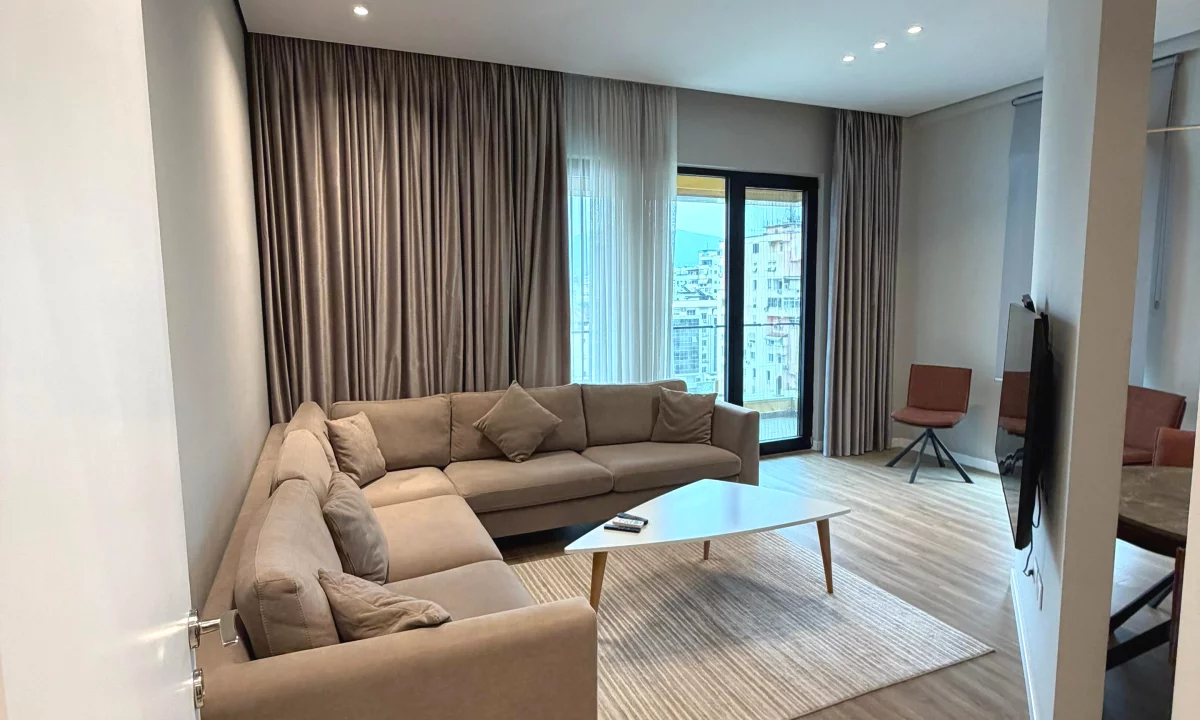 Shtepi me qera Apartament ne Tirane, 2+1, Mobilimi E mobiluar, Pagesa 1,300  Euro.