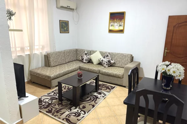 Shtepi me qera Apartament ne Tirane, 1+1, Mobilimi E mobiluar, Pagesa 50,000  Leke.
