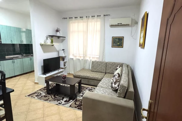 Shtepi me qera Apartament ne Tirane, 1+1, Mobilimi E mobiluar, Pagesa 50,000  Leke.