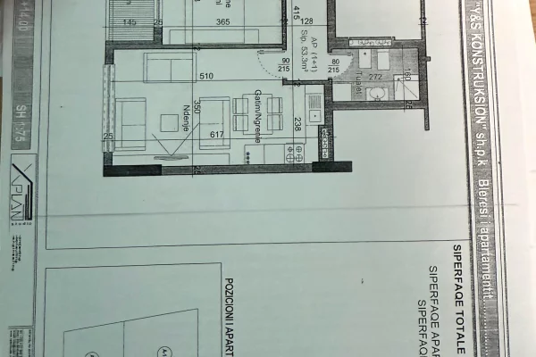 Shtepi ne shitje Apartament ne Tirane, 1+1, Mobilimi E mobiluar, Pagesa 12,000,000  Leke.