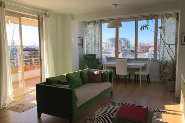 Jepet me qira apartament modern 1+1+depo tek Sheshi Willson!