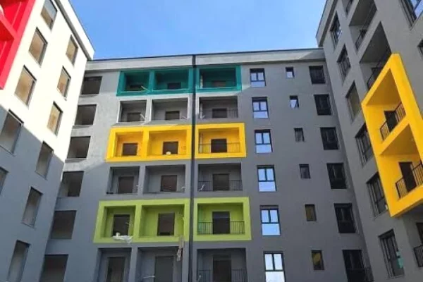 Shitet apartament eskluziv 1+1 ne kompleksin "Color Splash" ne Paskuqan