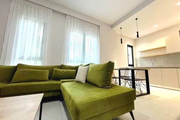 Shtepi ne shitje Apartament ne Tirane, 1+1, Mobilimi E mobiluar, Pagesa 145,000  Euro.