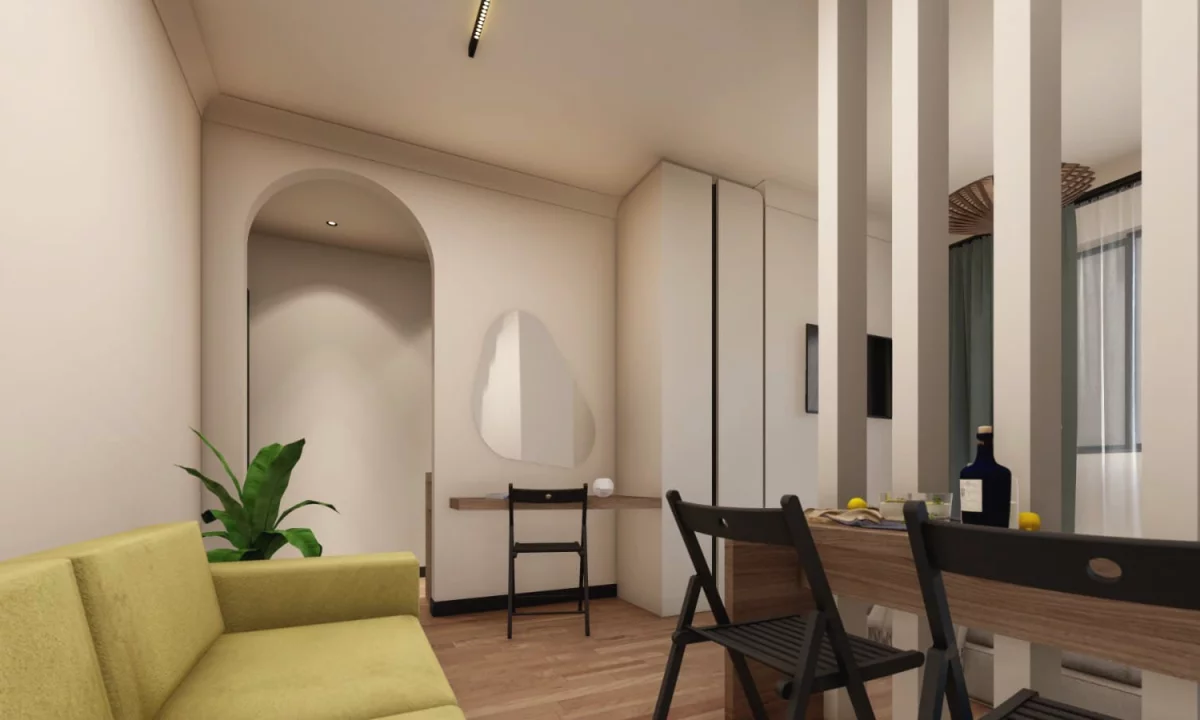 Shtepi ne shitje Apartament ne Tirane, Garsoniere, Mobilimi E mobiluar, Pagesa 110,000  Euro.