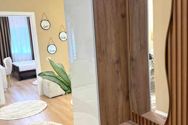 Shtepi me qera Apartament ne Tirane, 1+1, Mobilimi E mobiluar, Pagesa 750  Euro.