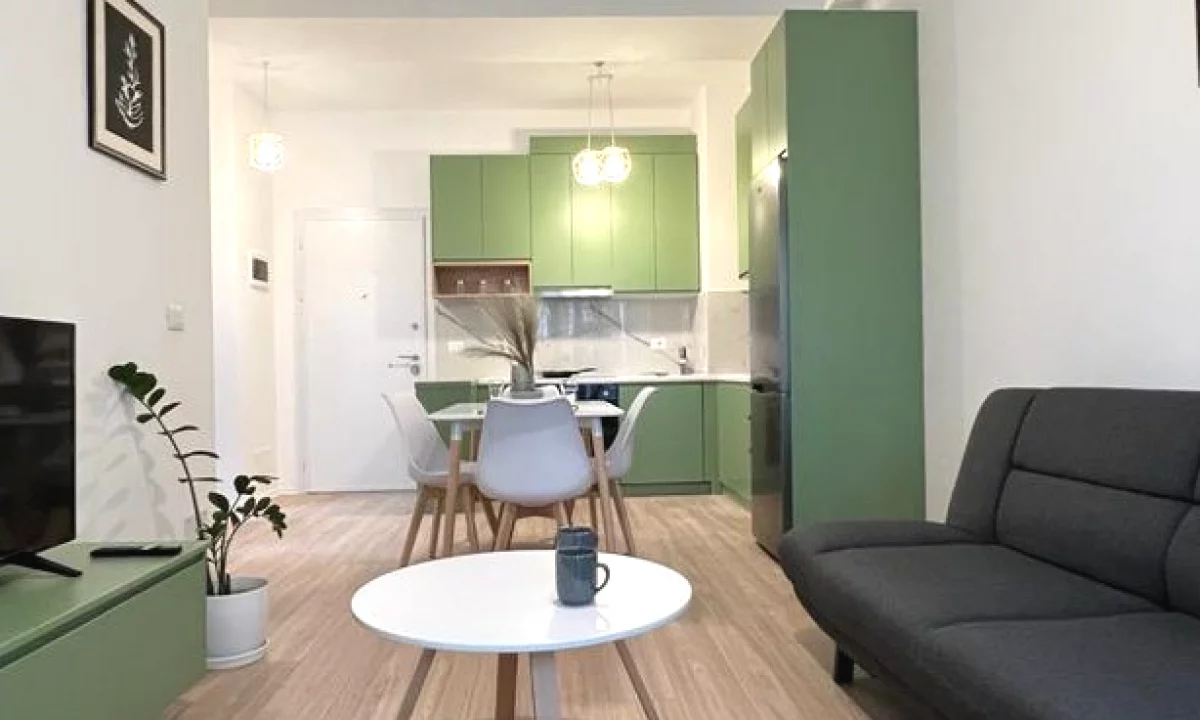 Shtepi me qera Apartament ne Tirane, 1+1, Mobilimi E mobiluar, Pagesa 650  Euro.