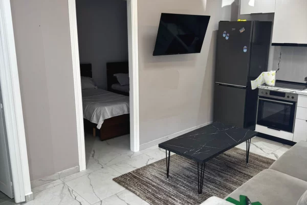 Shtepi me qera Apartament ne Tirane, 1+1, Mobilimi E mobiluar, Pagesa 45,000  Leke.