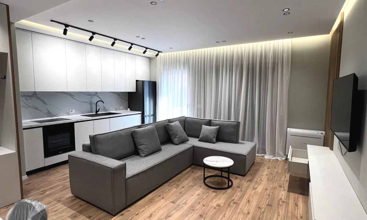 Shtepi me qera Apartament ne Tirane, 1+1, Mobilimi E mobiluar, Pagesa 90,000  Leke.
