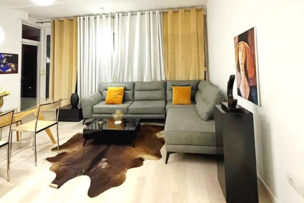 Shtepi ne shitje Apartament ne Tirane, 1+1, Mobilimi E mobiluar, Pagesa 148,000  Euro.