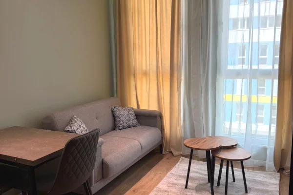 Shtepi me qera Apartament ne Tirane, 1+1, Mobilimi E mobiluar, Pagesa 38,000  Leke.