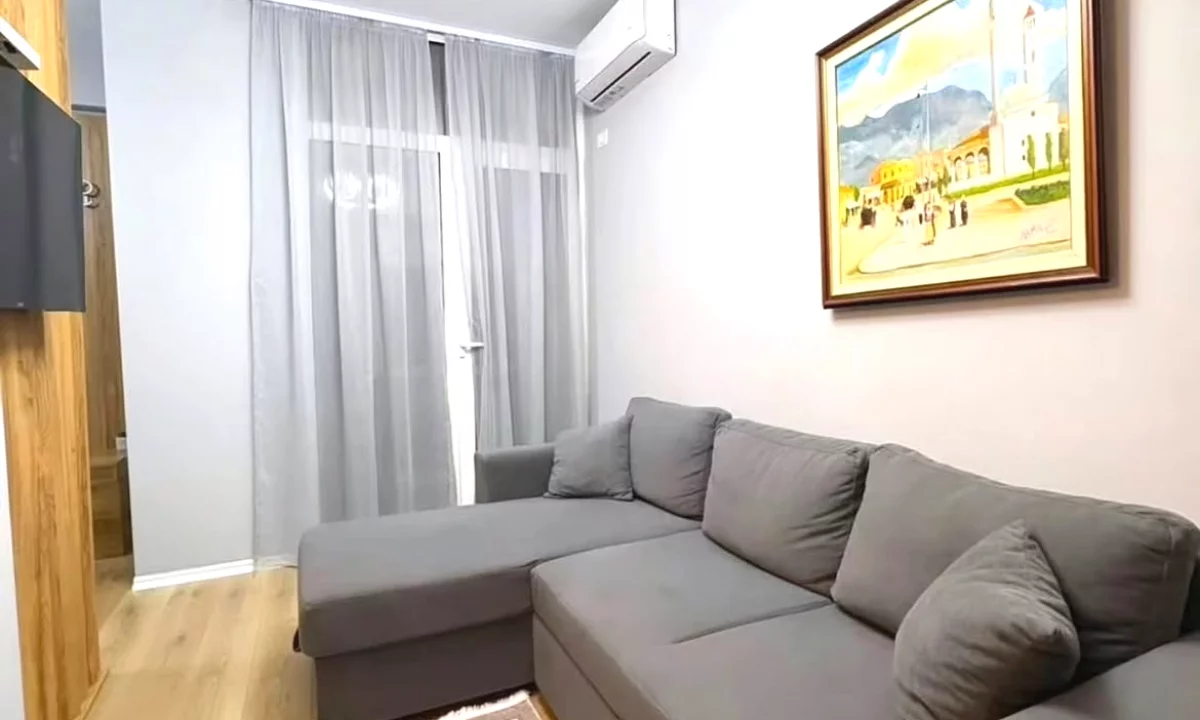 Shtepi ne shitje Apartament ne Tirane, 1+1, Mobilimi E mobiluar, Pagesa 109,000  Euro.