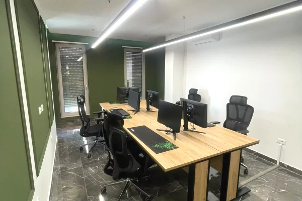Jepet ambient per zyra tek Kompleksi Foleja e Gjelber , Zogu i Zi 