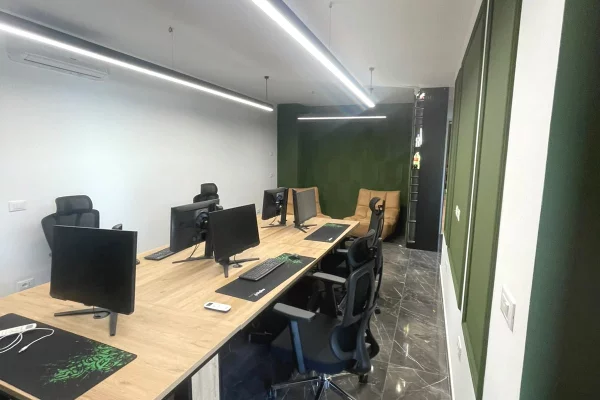 Jepet ambient per zyra tek Kompleksi Foleja e Gjelber , Zogu i Zi 