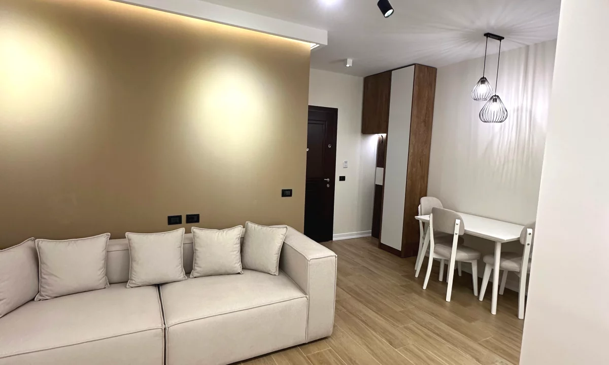 Shtepi ne shitje Apartament ne Tirane, 1+1, Mobilimi E mobiluar, Pagesa 165,000  Euro.