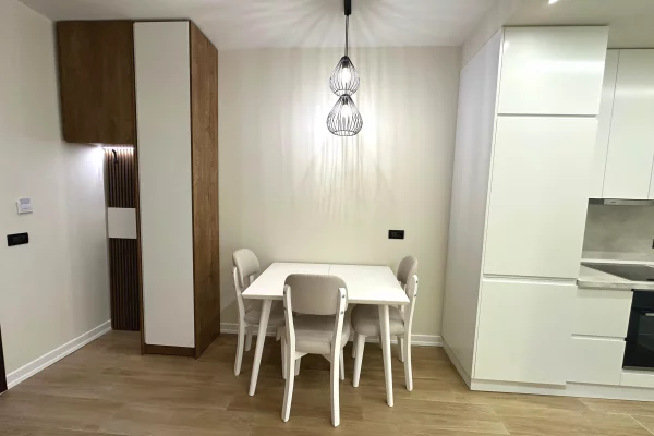 Shtepi ne shitje Apartament ne Tirane, 1+1, Mobilimi E mobiluar, Pagesa 165,000  Euro.