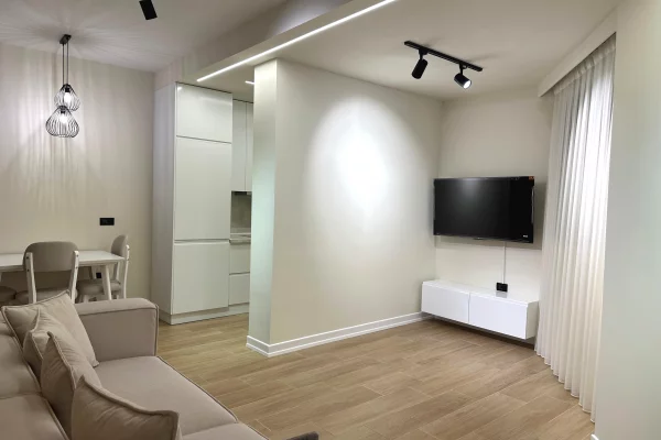 Shtepi ne shitje Apartament ne Tirane, 1+1, Mobilimi E mobiluar, Pagesa 165,000  Euro.