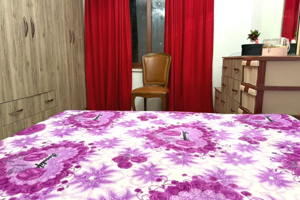 Shtepi me qera Apartament ne Tirane, 1+1, Mobilimi E mobiluar, Pagesa 55,000  Leke.