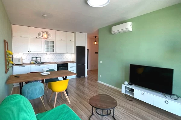 Shtepi me qera Apartament ne Tirane, 1+1, Mobilimi E mobiluar, Pagesa 600  Euro.