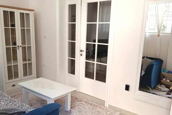 Shtepi me qera Apartament ne Tirane, 1+1, Mobilimi E mobiluar, Pagesa 55,000  Leke.