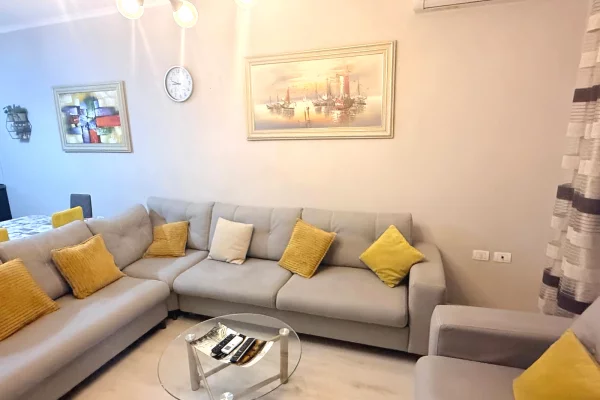 Shtepi me qera Apartament ne Tirane, 1+1, Mobilimi E mobiluar, Pagesa 600  Euro.