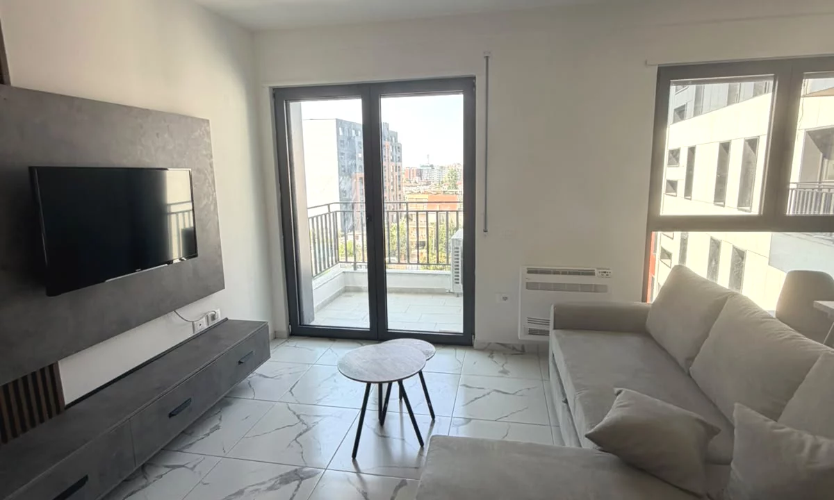 Shtepi me qera Apartament ne Tirane, 1+1, Mobilimi E mobiluar, Pagesa 55,000  Leke.