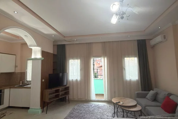Shtepi me qera Apartament ne Tirane, 2+1, Mobilimi E mobiluar, Pagesa 60,000  Leke.