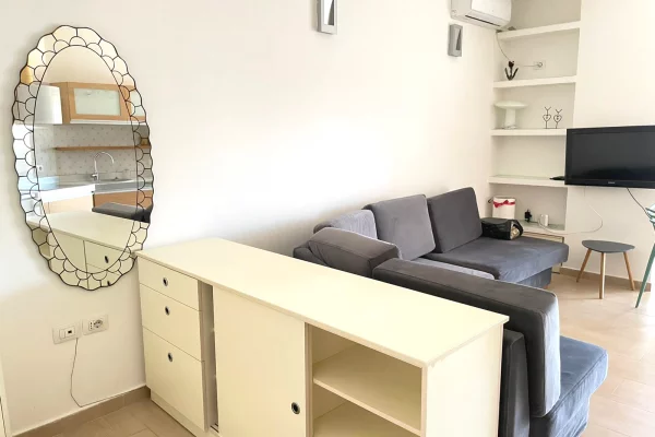 Shtepi me qera Apartament ne Tirane, 1+1, Mobilimi E mobiluar, Pagesa 60,000  Leke.
